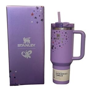 Stanley Purple Olivia Rodrigo Tumbler Flowstate Purple Quencher 40 Oz NEW in Box